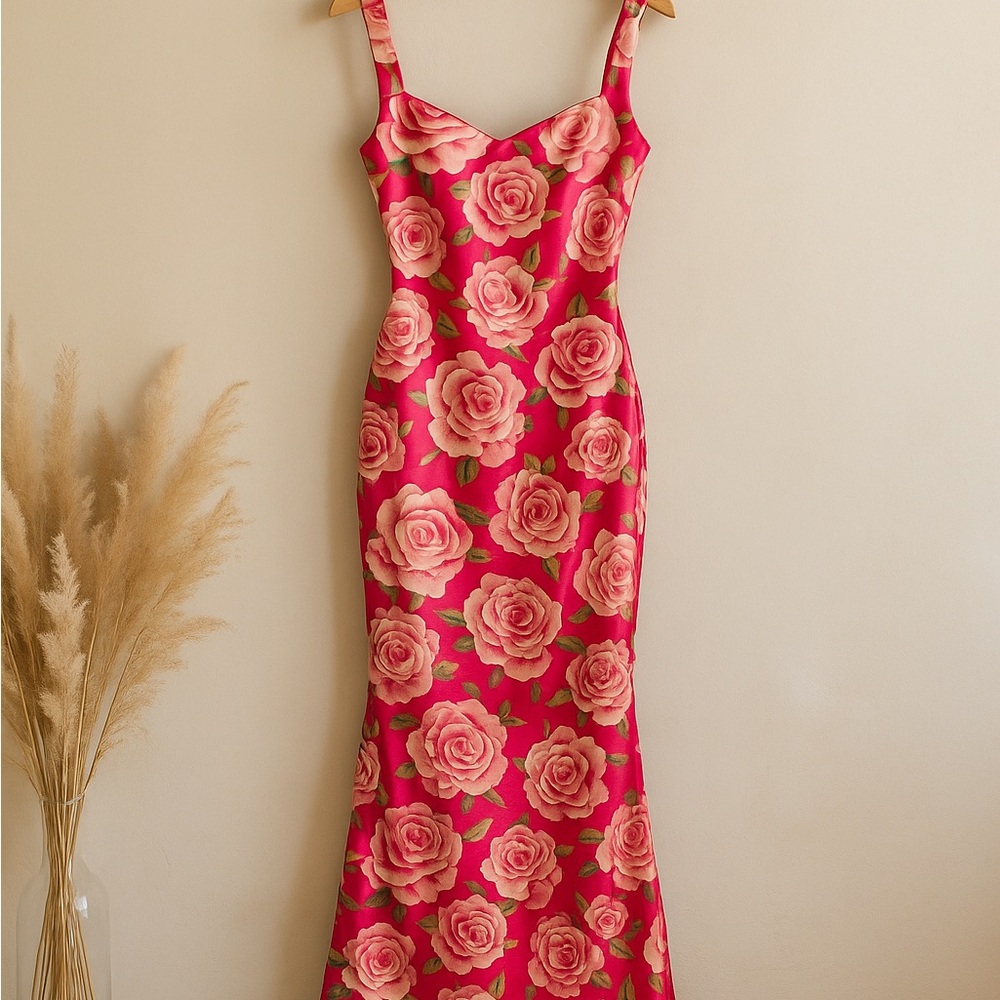 Floral Pink Dress